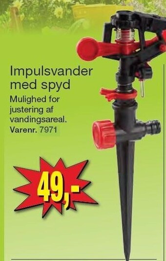 Harald Nyborg Impulsvander med spyd tilbud