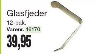 Harald Nyborg Glasfjeder tilbud