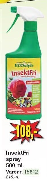 Harald Nyborg Insektfri spray tilbud