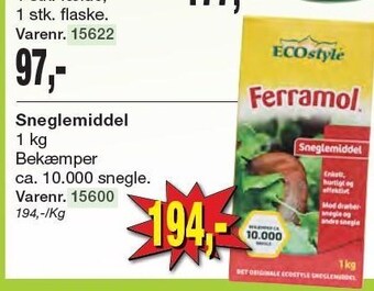 Harald Nyborg Sneglemiddel tilbud