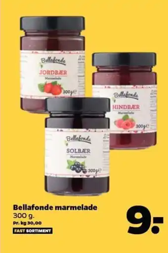 Netto Bellafonde marmelade 300 g. tilbud