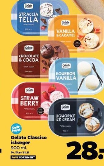 Netto Gelato Classico isbæger tilbud