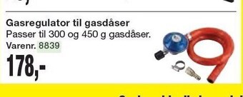 Harald Nyborg Gasregulator til gasdåser tilbud