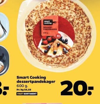 Netto Smart Cooking dessertpandekager tilbud