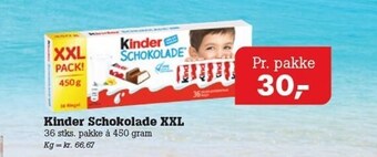 Poetzsch Padborg Kinder schokolade xxl tilbud