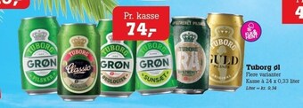 Poetzsch Padborg Tuborg øl tilbud