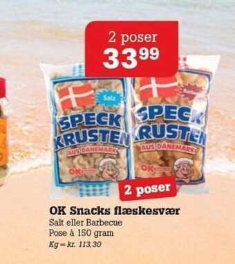 Poetzsch Padborg Ok snacks flæskesvær tilbud