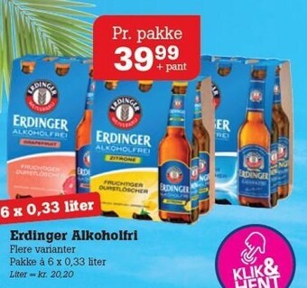 Poetzsch Padborg Erdinger alkoholfri tilbud