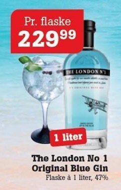 The london no 1 original blue gin