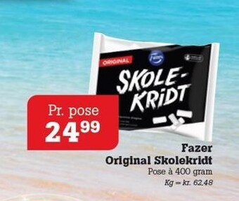 Poetzsch Padborg Fazer original skolekridt tilbud
