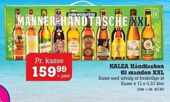 Poetzsch Padborg Kalea håndtasken til manden xxl tilbud