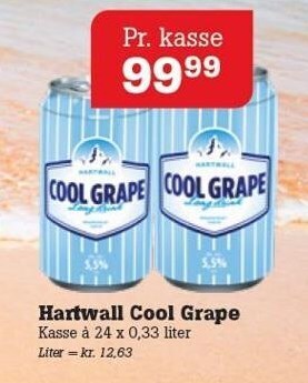 Poetzsch Padborg Hartwall cool grape tilbud