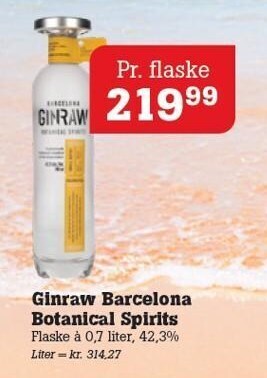 Poetzsch Padborg Ginraw barcelona botanical spirits tilbud