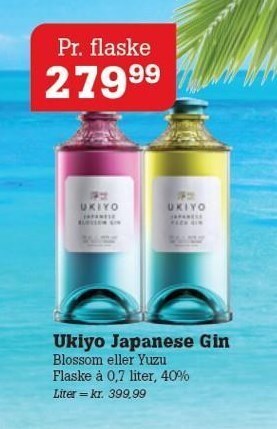 Poetzsch Padborg Ukiyo japanese gin tilbud
