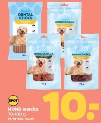 Netto HUND snacks tilbud