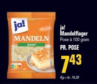Poetzsch Padborg Ja! mandelflager tilbud