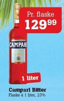Poetzsch Padborg Campari bitter tilbud
