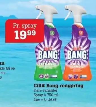 Cillit bang rengøring
