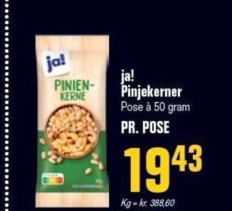 Poetzsch Padborg Ja! pinjekerner tilbud