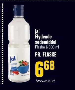 Ja! flydende sødemiddel