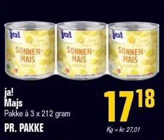 Poetzsch Padborg Majs 3 dåser tilbud
