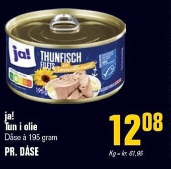 Poetzsch Padborg Ja! tun i olie tilbud