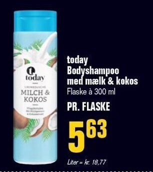 Poetzsch Padborg Bodyshampoo med mælk & kokos tilbud