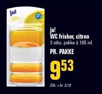 Poetzsch Padborg Wc frisker, citron 3 stk pakke tilbud