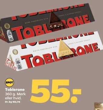 Netto Toblerone tilbud