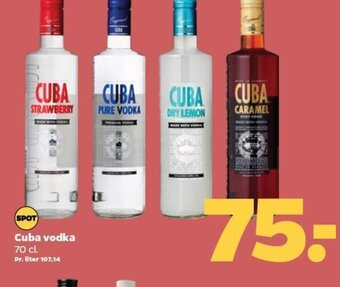 Netto Cuba vodka tilbud
