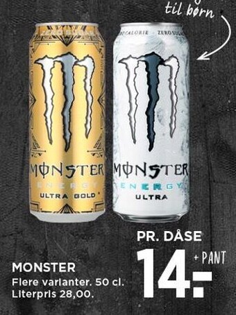 MENY Monster tilbud