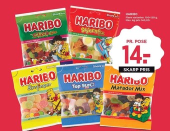 MENY Haribo tilbud