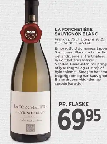 MENY La forchetiére sauvignon blanc tilbud