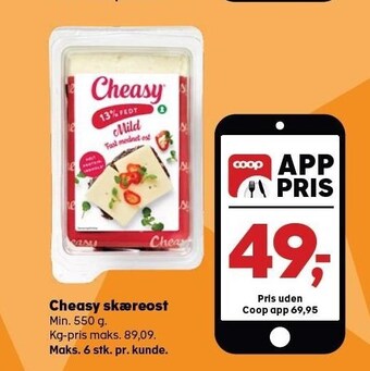 Cheasy skæreost
