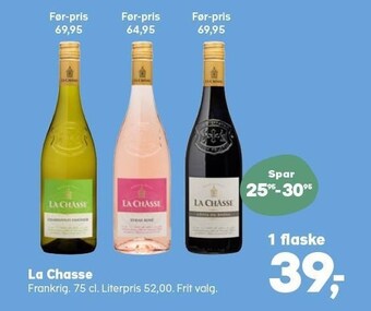 Kvickly La chasse tilbud