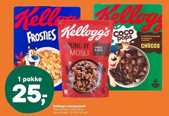 Kvickly Kellogg´s morgenmad tilbud