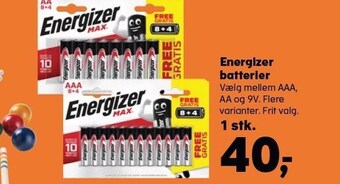 Kvickly Energizer batterier tilbud