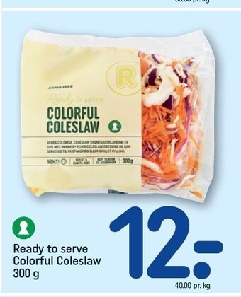 REMA 1000 Ready to serve colorful coleslaw tilbud
