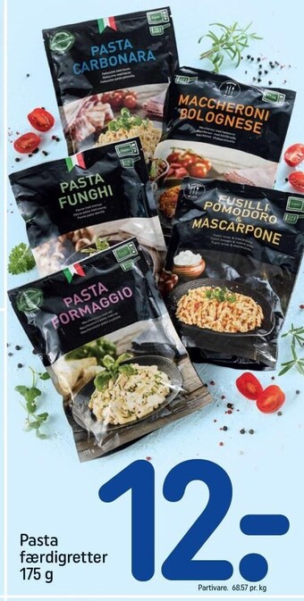 REMA 1000 Pasta færdigretter tilbud