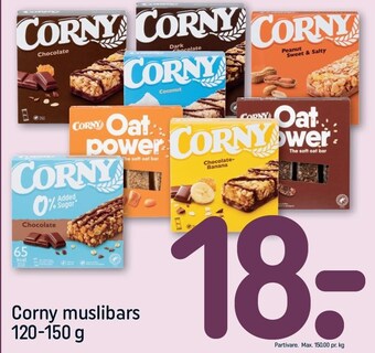 REMA 1000 Corny muslibars tilbud