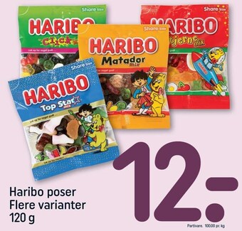REMA 1000 Haribo poser tilbud