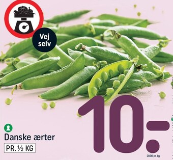 REMA 1000 Danske ærter tilbud