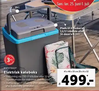 Lidl Rocktrail elektrisk køleboks tilbud