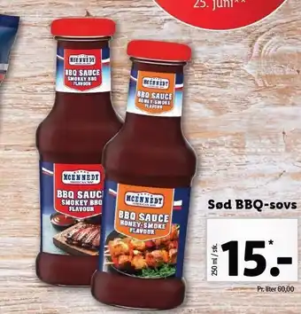 Lidl Mcennedy sød bbq-sovs tilbud