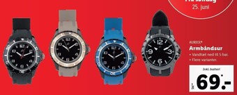 Lidl Auriol armbåndsur tilbud