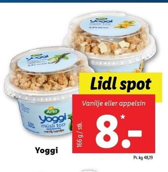 Lidl Yoggi tilbud