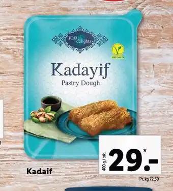 Lidl Kadayif tilbud