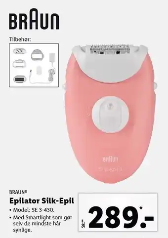 Lidl Epilator silk-epil tilbud