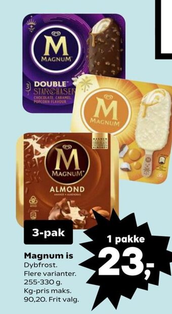 SuperBrugsen Magnum is tilbud