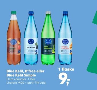 SuperBrugsen Blue Keld, B'free eller Blue Keld Simple tilbud